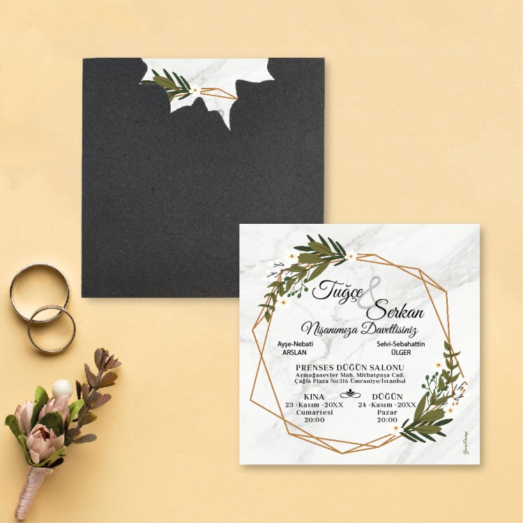 Beren Kare Davetiye 1803 - Detay Görseli 5